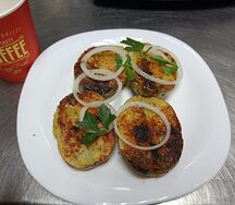 Картофель на мангале