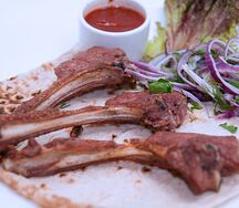 Шашлык из корейки барашка