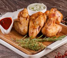 Шашлык из куриных крылышек
