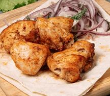 Шашлык из куриного филе