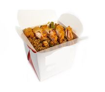 Вок с рисом и курочкой