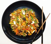 Wok Лапша с морепродуктами