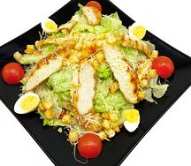 Салат Цезарь с курочкой