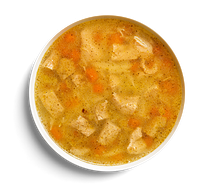 Большая порция куриной вермишели