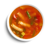 Минестроне с пастой