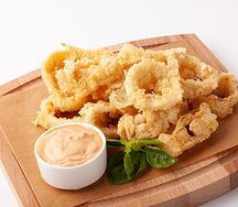 Кальмары в кляре