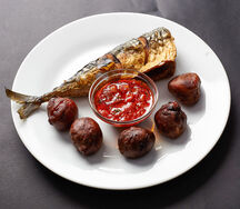 Скумбрия жареная и кла кло