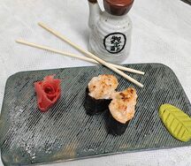 Гунканы с креветкой запеченные