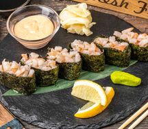 Гунканы с креветками
