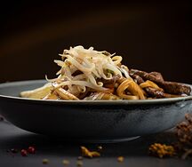 Лапша пшеничная с уткой