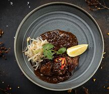 Говядина в соусе черный перец