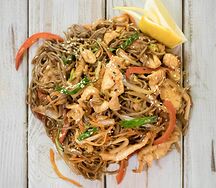 Лапша гречневая с уткой