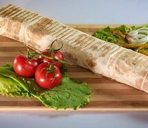 Сочный люля в лаваше из курицы