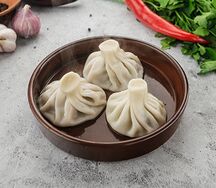 Хинкали с бараниной