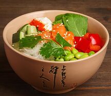 Поке с лососем