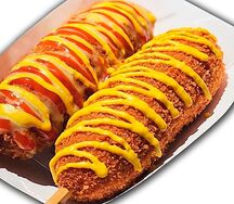 Корн-дог с сосиской