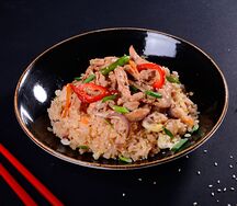 Тайский рис с курицей