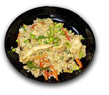 Курица терияки с рисом