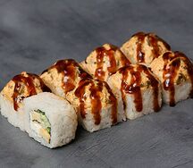 Ролл с мидиями