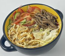 Куксу с говядиной холодный