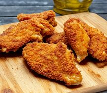Куриные крылья хрустящие в панировке