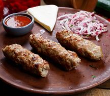 Люля-кебаб из свинины