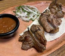 Шашлык из баранины на косточке