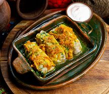 Голубцы из шампиньонов