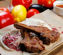 Шашлык из телячьей корейки по-царски