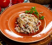 Телятина с баклажанами