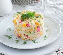 Крабовый салат