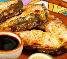 Шашлык из осетрины