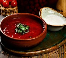 Борщ с говядиной