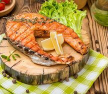 Шашлык из лосося