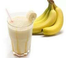 Банановый молочный коктейль