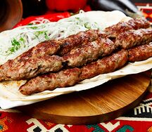 Люля-кебаб из свинины