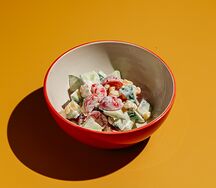 Детский овощной салатик