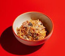 Двойная паста Ветчина грибы