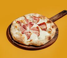 Детская пицца с ветчиной