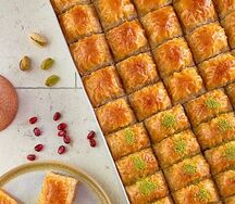 Пахлава с грецким орехом классическая