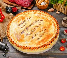 Осетинский пирог с мясом Фыдджин