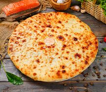 Осетинский пирог с семгой