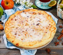 Осетинский пирог с яблоками