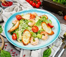 Цезарь с креветками