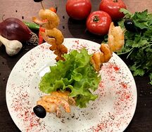 Креветки отварные