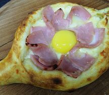 Лодочка с ветчиной