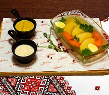 Холодец из домашней курицы