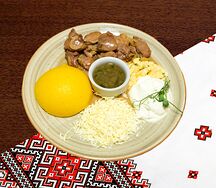 Токана с мамалыгой из кролика