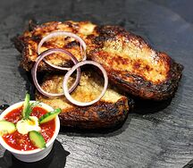 Свиная корейка на мангале