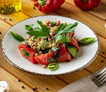 Овощной по-грузински с грецкими орехами